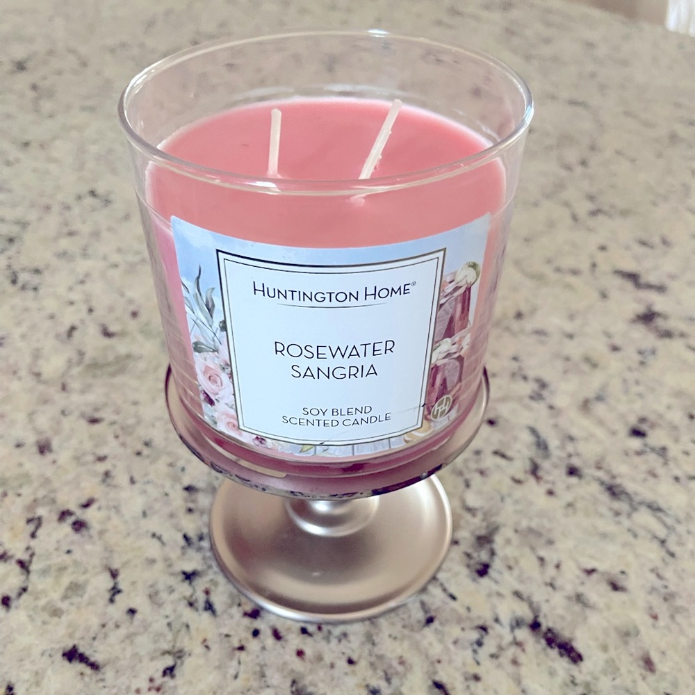 Rosewater Sangria candle
